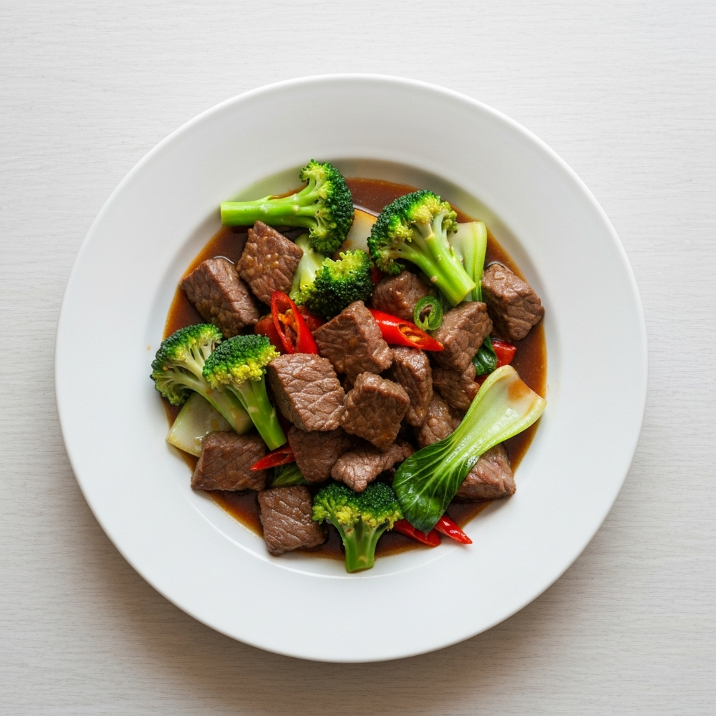 Beef stir-fry