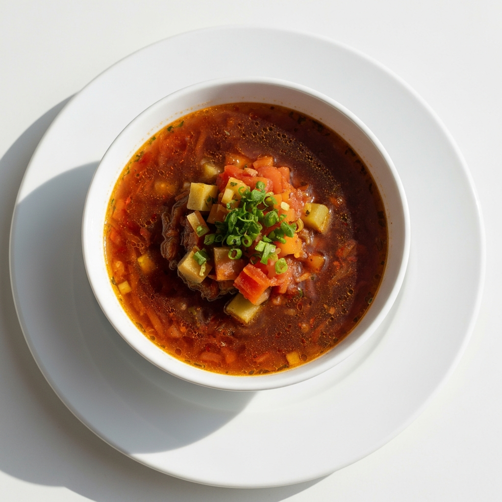 Pork borscht