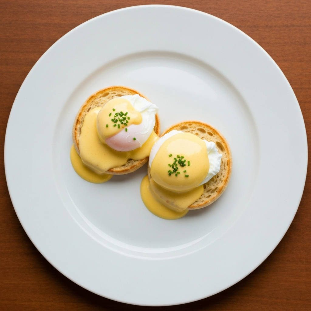 Eggs benedict (light)