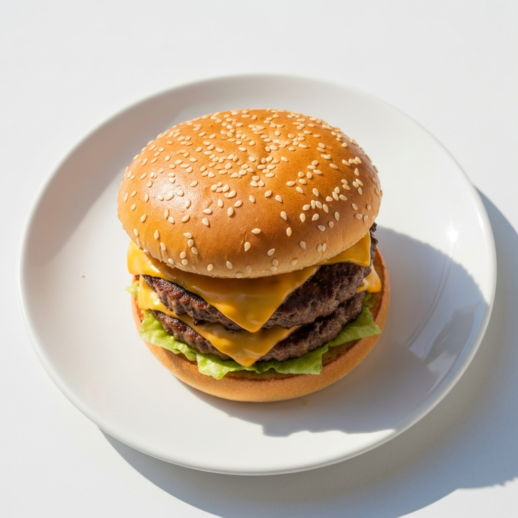 Double cheeseburger