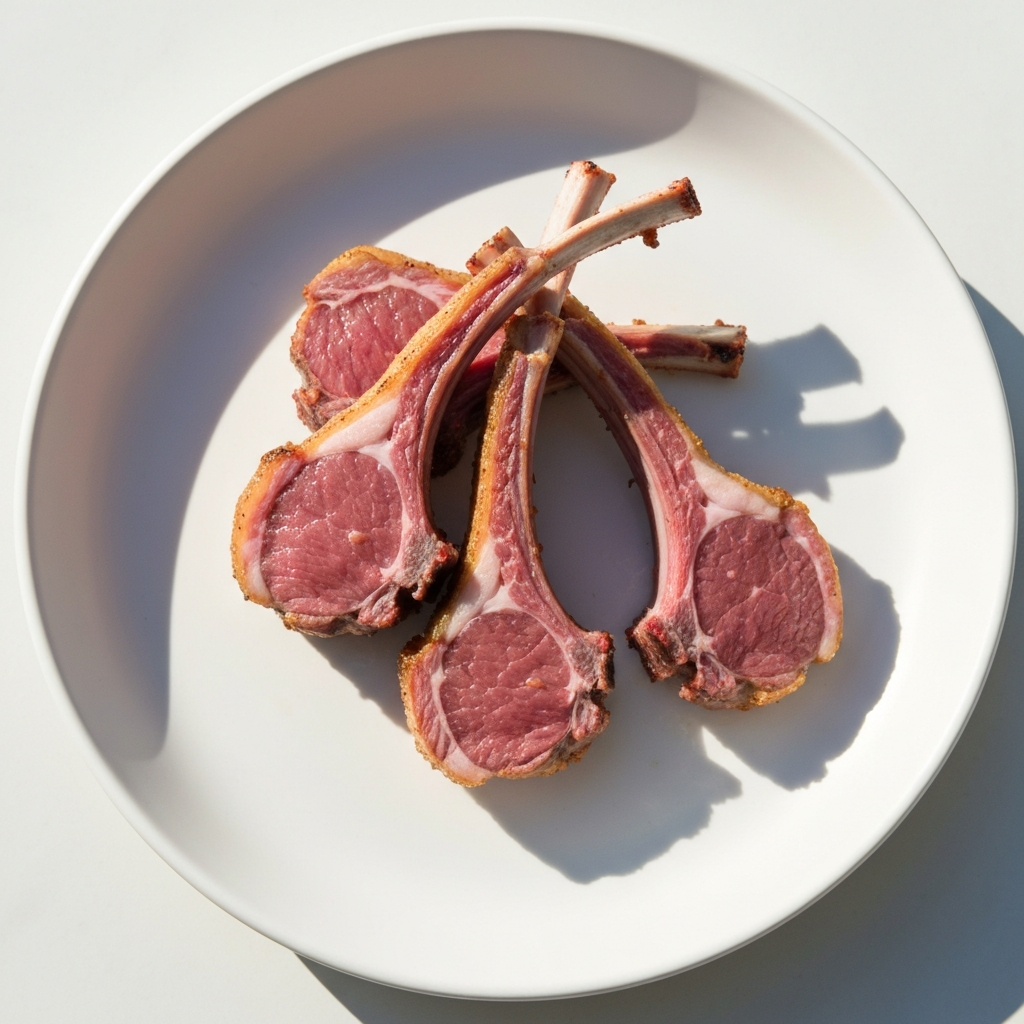 Keto lamb chops