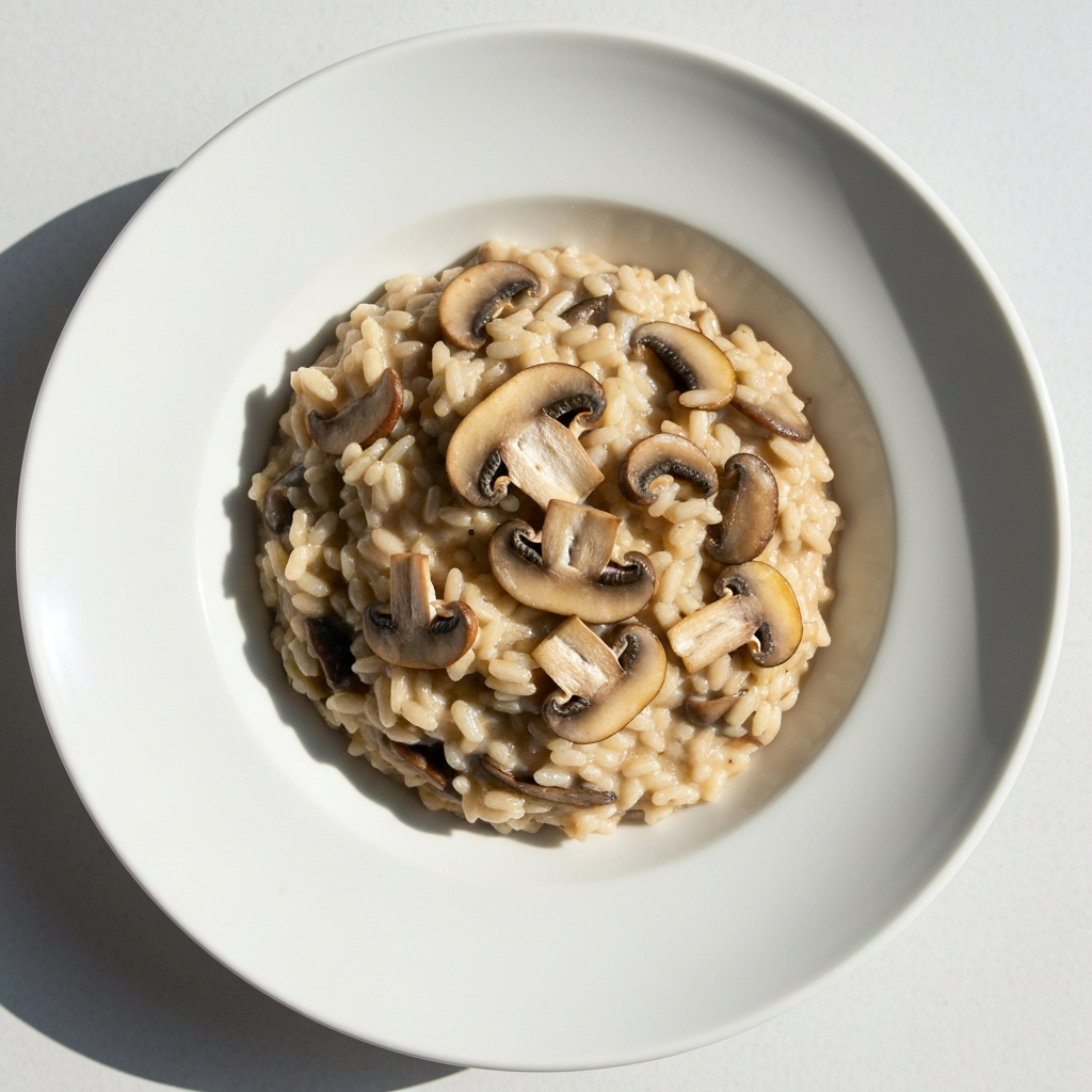 Mushroom risotto