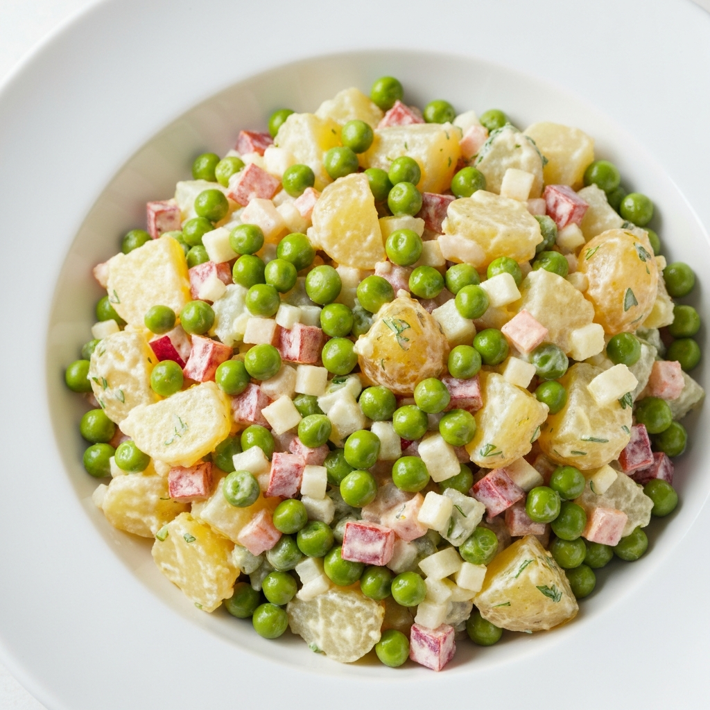 Olivye salad (potato salad)
