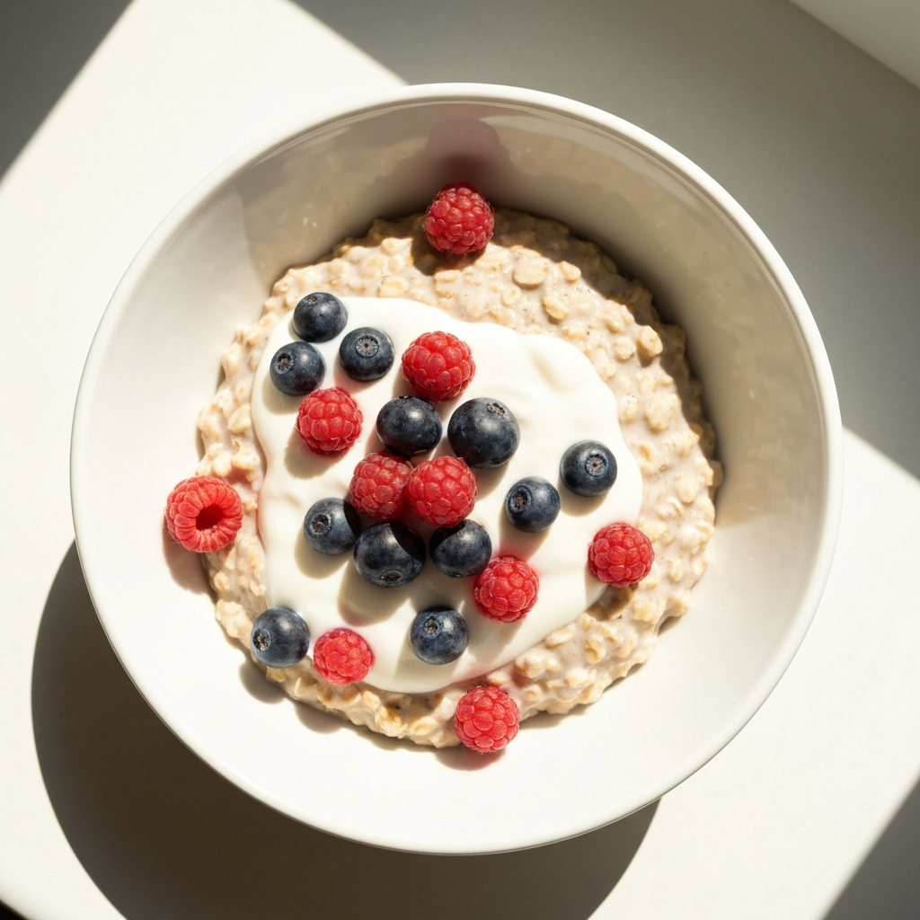 Overnight Oats with Berries