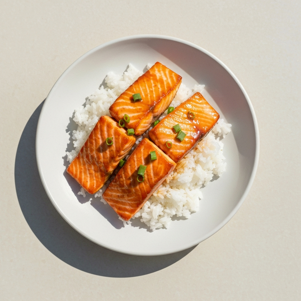 Teriyaki salmon