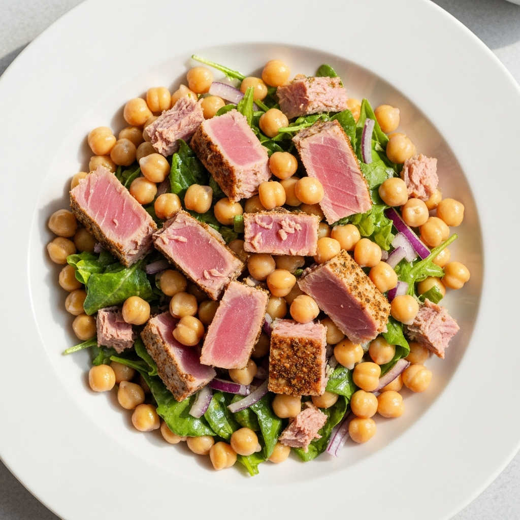 Tuna and Chickpea Salad